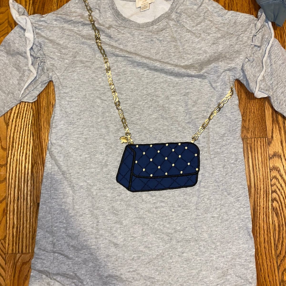 Girls size 14 kate spade Heather Grey dress